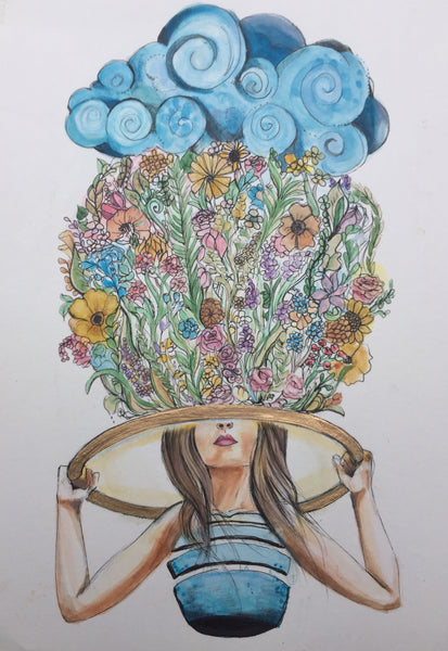 Hula Hoop Print-Thought Garden